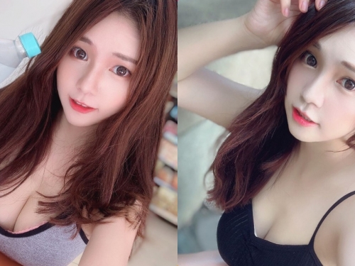 童顏美乳的正妹髮型師「來兒」，「性感事業線」要辣暈客人啦！