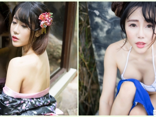 超胸！白嫩爆奶妹「低胸視角」角度有夠邪惡！滿滿的「好康福利」讓網友好興奮…