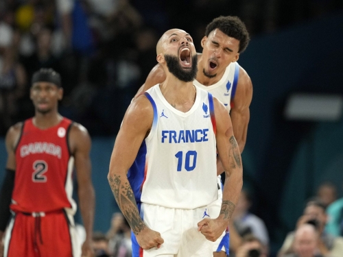 奧運籃球／佛尼爾即時火力終結加拿大 法國雙鋒線爆發保4強