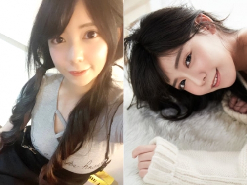 萌版「韓瑜」！最美實況主「月希Tsuki」水汪大眼太迷人，傲人上圍再厚的上衣都擋不住！