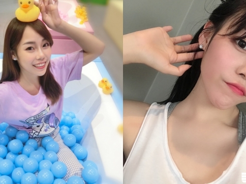 好想撈起來～正妹「耍萌泡球池」，笑容太甜完全無違和