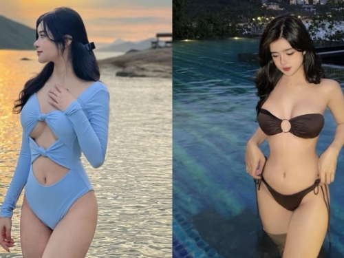 正妹「網拍老闆娘」本身就是衣架子！一到夏天「狂 po 泳衣照」曬飽滿胸器