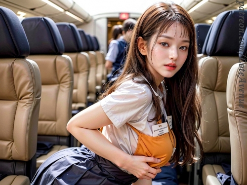 Sakura's Flight Attendant Costume