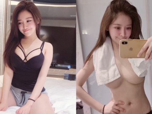 在家有什麼好遮的！「謝侑芯」甜美笑容下是剛撈起的巨美炸彈，網友明知危險還要追隨！