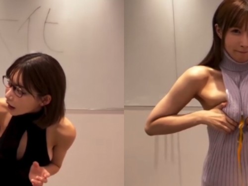 第一次看到這種技能！抖音女帝《Unpai》用奶擠爆生雞蛋