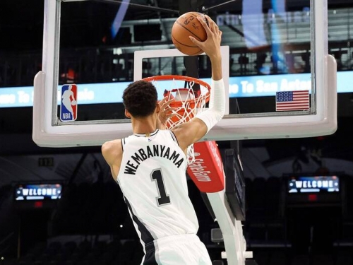 NBA》狀元太香！溫班亞馬首秀門票被搶光 票價飆高