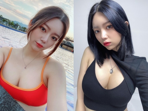 巨乳網拍闆娘「HEEJEONG」纖腰爆乳S曲線辣翻天　上帝視角「渾圓乳球」兇猛炸出