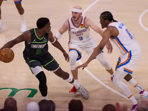 NBA》雷霆「窒息式防守」奏效！全隊11人爆打灰狼　蟻人心態崩潰