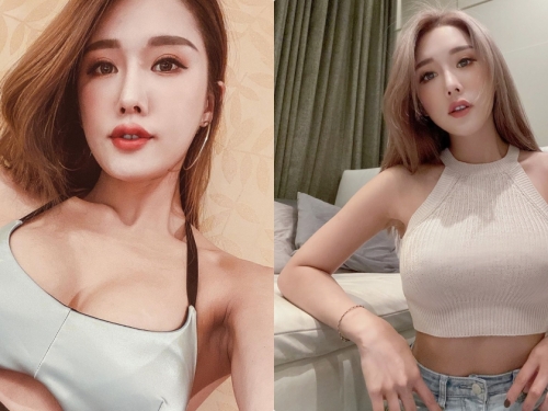 正妹DJ「黃聿希Victoria」超火辣挖空視角，「纖腰辣乳曲線」讓放歌場面嗨爆！