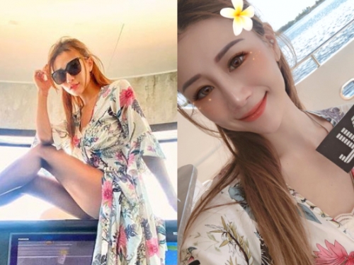 船上太暈！火辣女神「雙囍Lara」辣體爬上儀錶板，銷魂美腿連船長都想啪了！