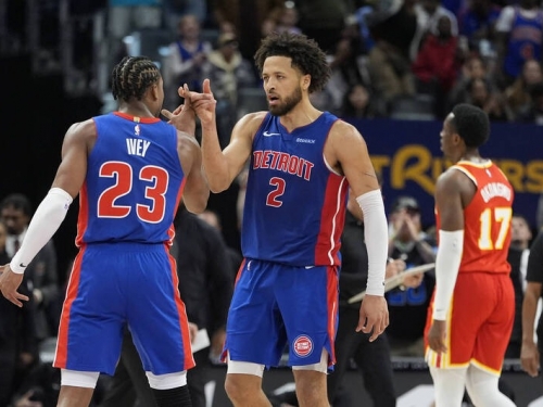 NBA》坎寧安連3場大三元締超狂紀錄 致勝球+再見火鍋助活塞逆轉老鷹