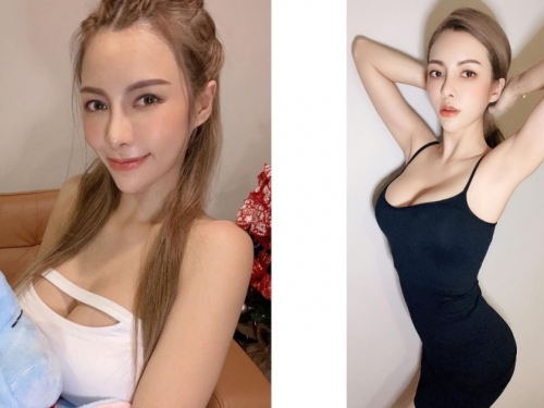 小飛象快窒息！「F奶尤物」CC西西乳壓玩偶自拍，網友羨慕：放開它讓我來！