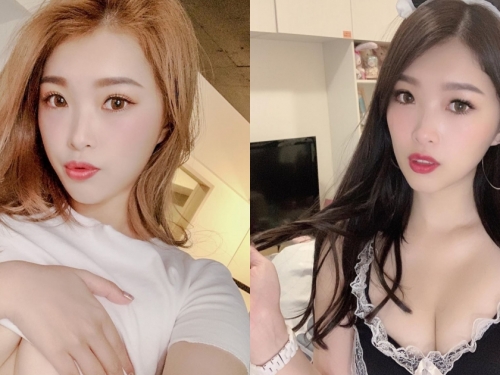 這個妹子有點辣！外冷內熱的甜心「糖果」暗藏32E大奶，寫真全裸也很OK！