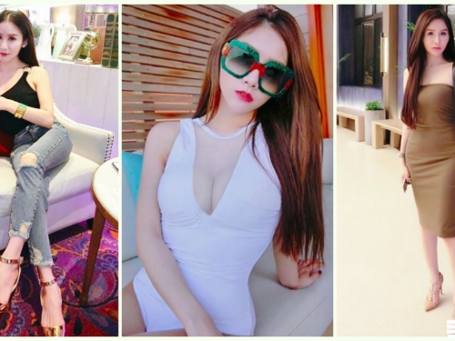 路邊驚見「爆乳美胸妹」白皙身材太養眼！滿滿的「銷魂視角」畫面逼死人啊...