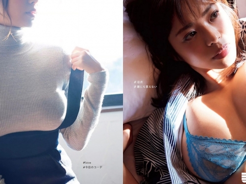 躺著能「碰到下巴的H奶」！正妹航母級「渾圓巨乳」差點破衣而出，請對螢幕溫柔一點...