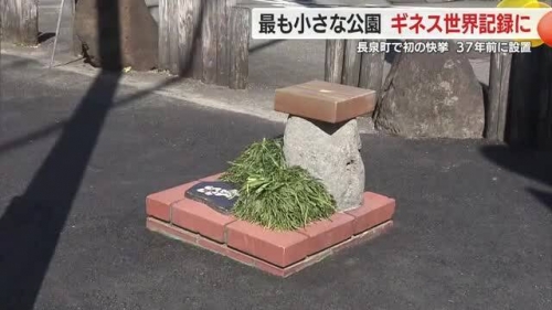 面積0.24平方尺！日本靜岡「世界最小公園」 獲金氏世界紀錄認證