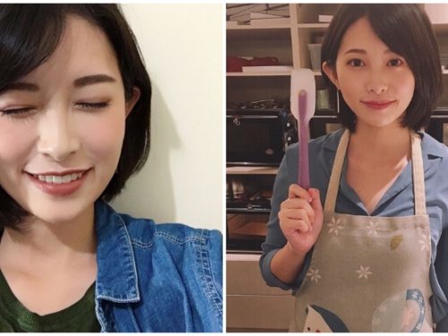 PTT最正鄉民根本「台版國民老婆」！短髮下廚畫面讓鄉民們都失控了