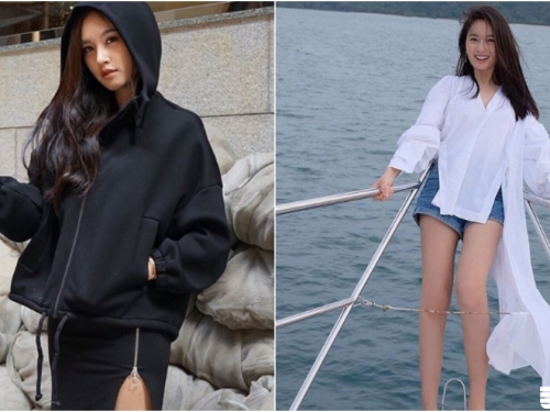 愛動物的妹子最美！「清純長腿妹」遊艇秀美腿，笑容甜美太有戀愛氣息！