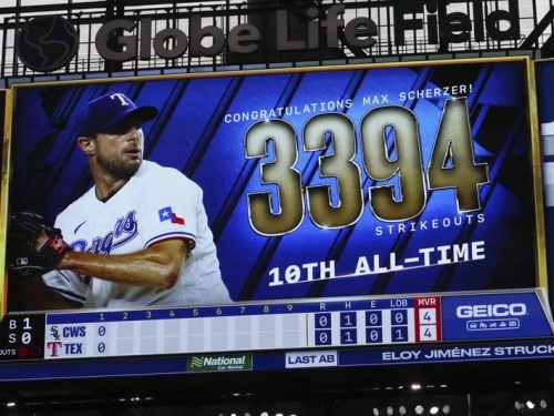 MLB》薛則主投6局飆9K 超車韋蘭德成三振榜第10