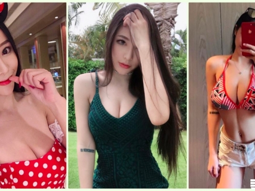 超火辣！「極品美艷正妹」高顏值讓人戀愛！誘人的「低胸視角」畫面太猛啦…