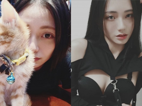 暗黑系個性正妹「Tzu Han」性感外貌下滿滿柔情，還是個「寵物溝通師」！