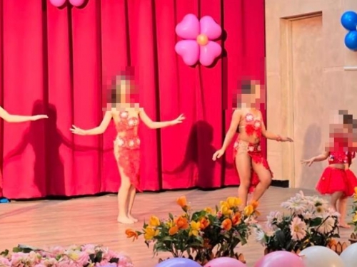 女童跳肚皮舞 服裝「幾乎全裸」網傻眼