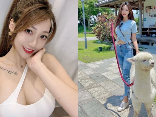 「氣質美乳妹」璇璇兒syuan牽草泥馬散步！曼妙曲線＋甜美笑容讓人一秒戀愛！