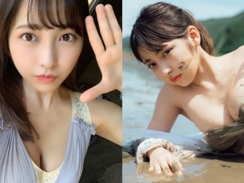 平成最後的奇蹟原石！22 歲正妹「十味」曬海灘美照玩到滿身沙