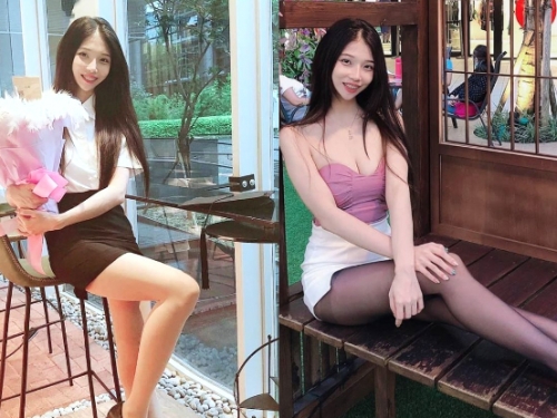 腿控集合！北商大學姊「文檸Anna」逆天長腿太不科學，黑絲襪助攻更性感度爆表！