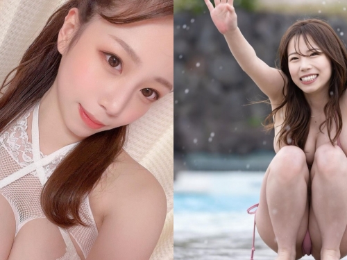 巨乳嫩妹「乙陽葵」尺寸兇猛好驚人！19歲小隻馬挺I奶，號稱香川最年輕寫真偶像！