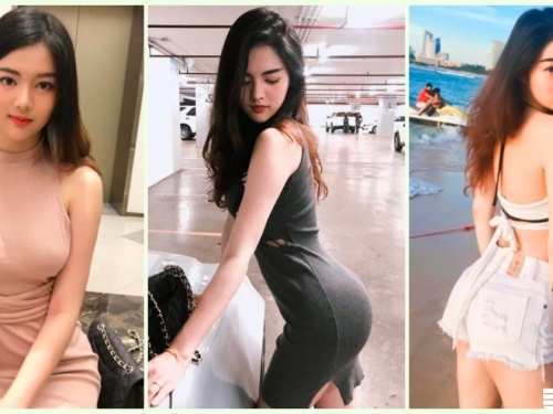 好翹！美胸正妹「極品臀線」身材有夠火辣！超誘惑「銷魂美乳」讓人受不了…