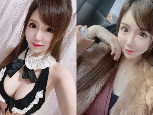 擁有白嫩美肌的精靈正妹「蔡粉粉」，「火辣女僕裝」太挑逗人心！