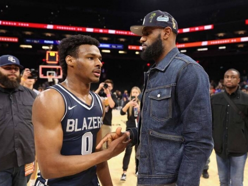 NBA》布朗尼坦言身為詹皇之子很艱難 曝與父親同隊並非首要目標