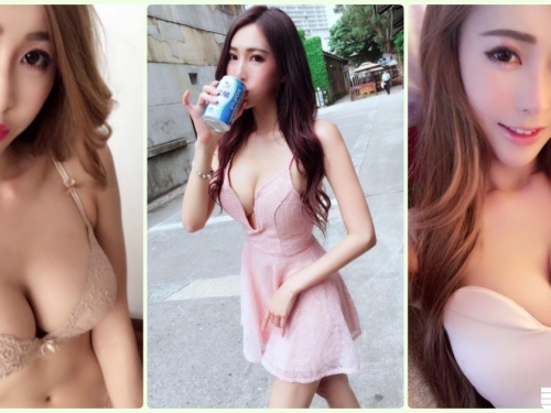路邊驚見「超胸爆乳OL」視角讓人好衝動！超誘惑影片真的太犯規了啊…