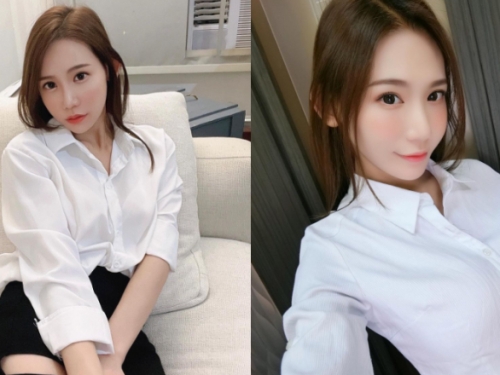甜美女孩「楊羽霏 Sunny」居家OL裝扮充滿誘惑　老闆視訊開會依然無法專心