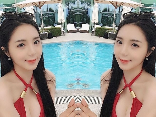 身材超爆！韓國正妹「꼬뷰기」氣質滿點， 一個眼神就望進心底：受不鳥了