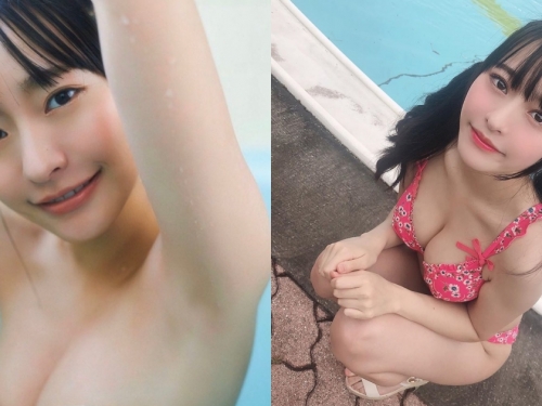 暗黑版新垣結衣出沒！日本天然美少女「雪乳大方露」，飽滿蜜桃上下都有！