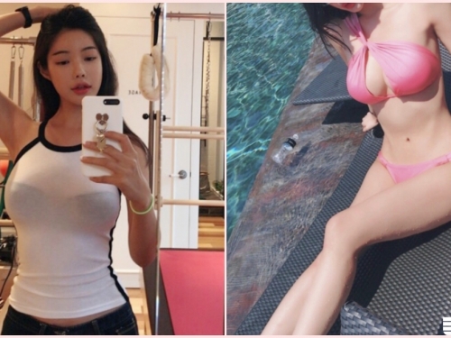 受不了！南韓「隱乳系正妹」美胸身材藏不住！IG裡滿滿都是超火辣照…
