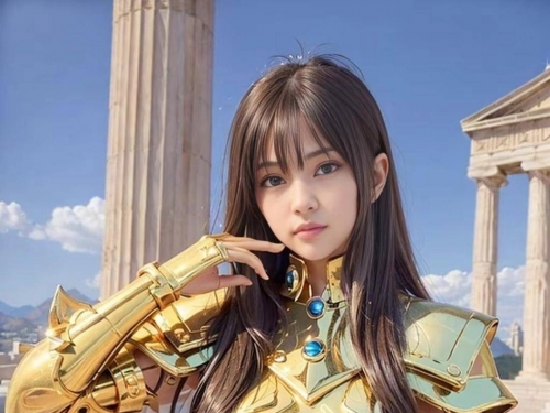 AI生成 女版 黃金聖鬥士