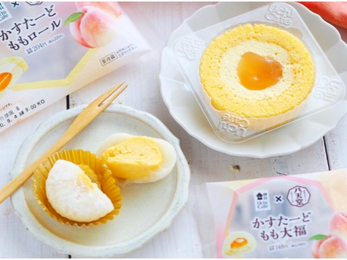日本網友瘋搶！「Lawson」聯手「八天堂」推出白桃生乳捲　竟然一上架就被掃貨！
