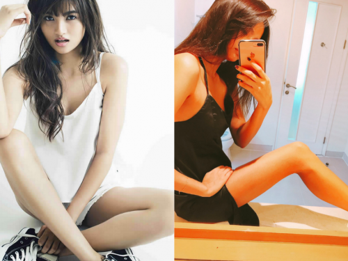 最強body！「10頭身混血女模」超完美惹火身材...網友發現她激似台灣藝人