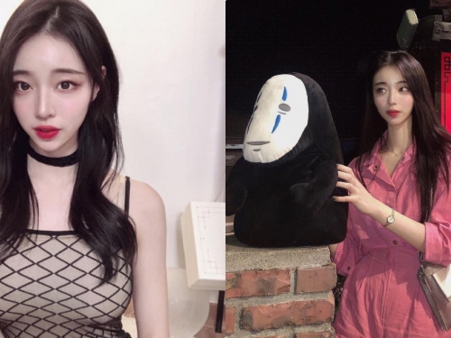 九分阿妹茶樓發現「美胸辣妹Yeon」，「優質車頭燈」把路人都閃爆！