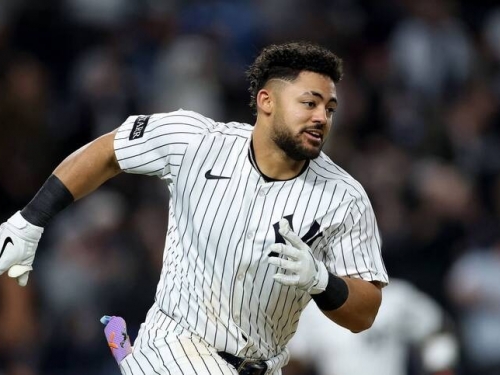 MLB》德葛隆7局優質先發問天 洋基「火星人」敲生涯首支再見轟氣走遊騎兵