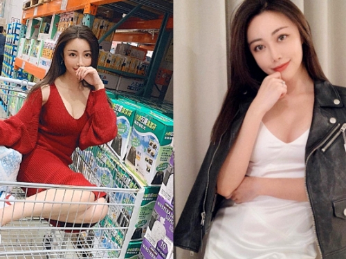 推車內的直接買了！氣質網美「Emily Lee」逛賣場白嫩美腿超吸睛，肉搜後更不負鄉親所望！