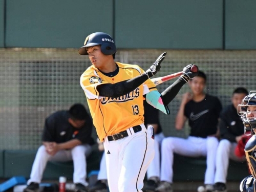 中職》平野持續緊盯！兄弟大物許庭綸雙安+長打 連4戰敲安屠殺二軍