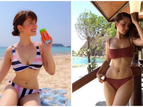 「爆乳混血辣模」身材太火爆！結合兩種血統的精華，最性感的完美融合！