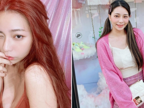 看不出是孩子的媽！「性感人妻」Rachel Q雙馬尾散發萌味，美胸美腿一樣都沒落下！