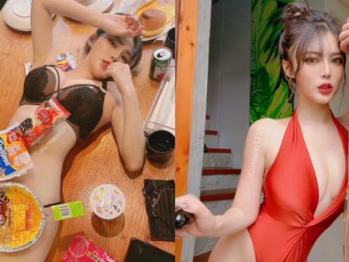 肝連妹周苗苗端上最性感「女體盛」　可甜可鹹你要什麼口味？