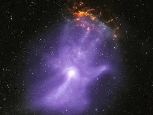 NASA曝光宇宙之手脈衝星風雲照 應景萬聖節