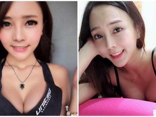 甜美正妹「無袖上衣爆出美奶」，躺床自拍「角度實在太惹火」！